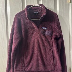 Patagonia Maroon Fleece Jacket